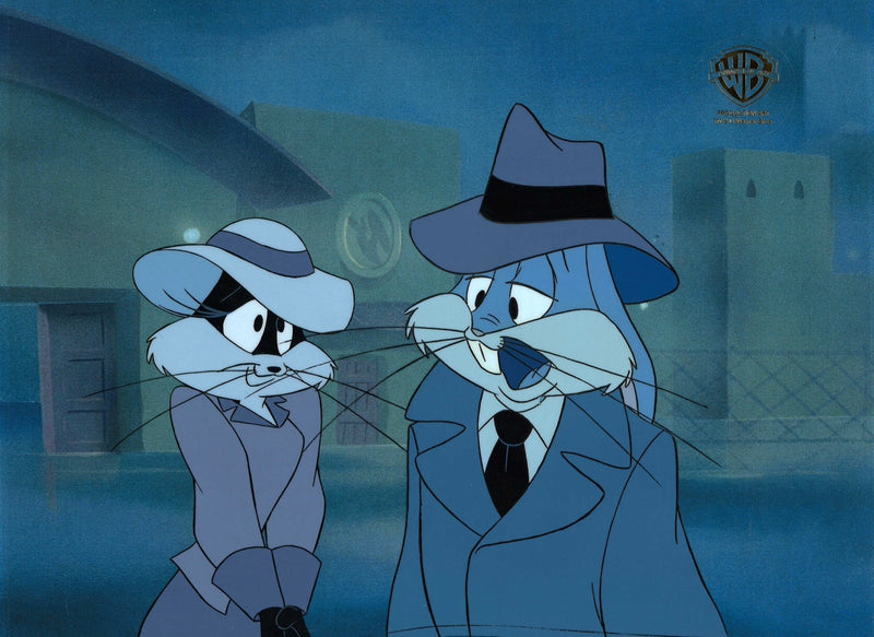 Looney Tunes Original Production Cel: Penelope Pussycat and Bugs Bunny - Choice Fine Art