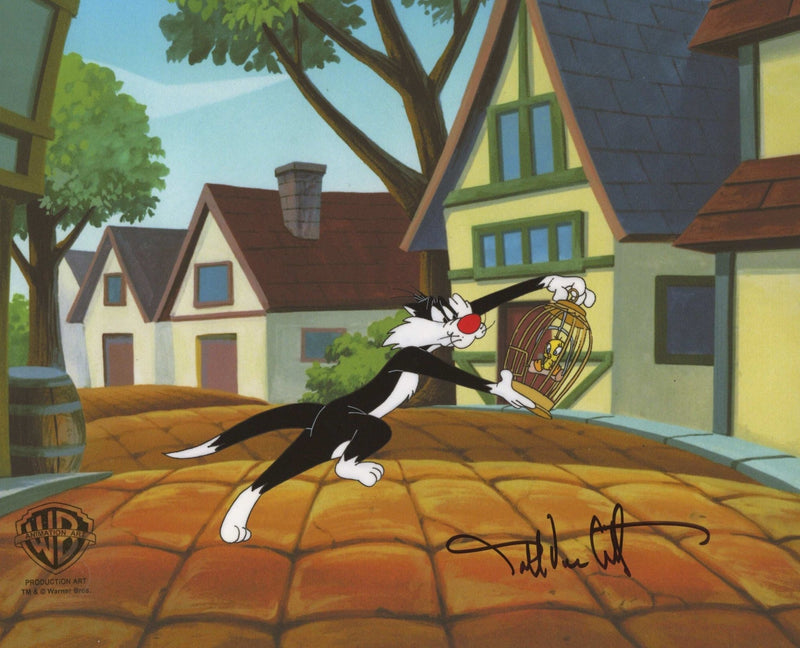 Looney Tunes Original Production Cel: Sylvester and Tweety - Choice Fine Art