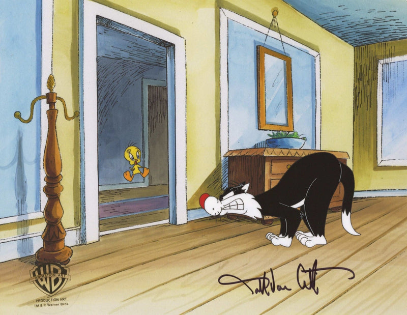 Looney Tunes Original Production Cel: Sylvester and Tweety - Choice Fine Art