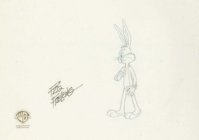 Looney Tunes Original Production Cel with Matching Drawing: Bugs Bunny - Choice Fine Art
