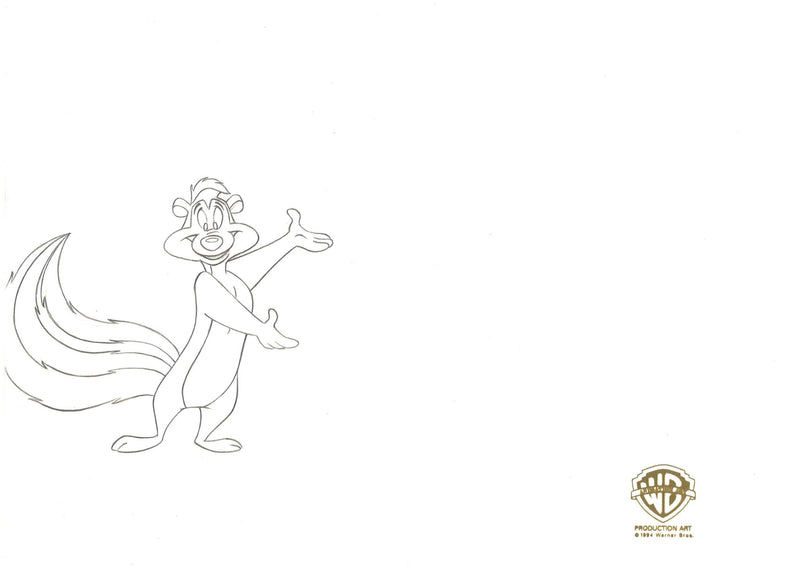 Looney Tunes Original Production Drawing: Pepe Le Pew - Choice Fine Art