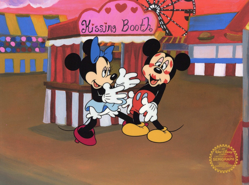 Mickey's Surprise Party Sericel: Minnie Loves Mickey - Choice Fine Art