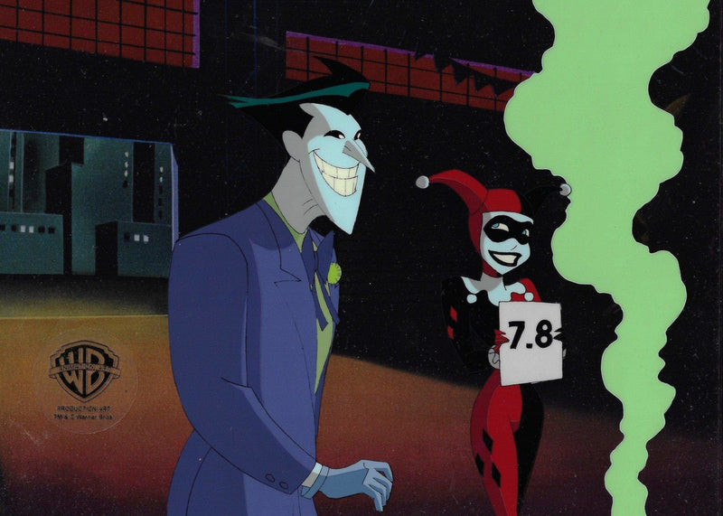 New Adventures Of Batman Production Cel: Harley Quinn And Joker - Choice Fine Art