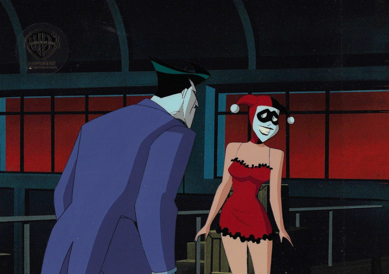 New Adventures Of Batman Production Cel: Joker And Harley Quinn - Choice Fine Art