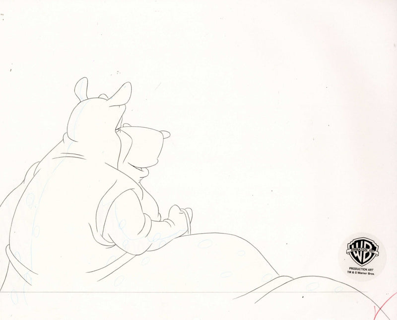 Pinky And The Brain Original Production Cel with Matching Drawing: Yak Soho, Chewbooboo, and Flabby the Butt - Choice Fine Art