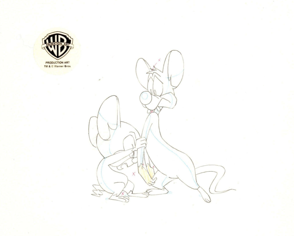 Pinky And The Brain Original Production Drawing: Pinky And Brain - Choice Fine Art