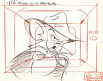 Pinky And The Brain Original Production Layout Drawing: Brain - Choice Fine Art