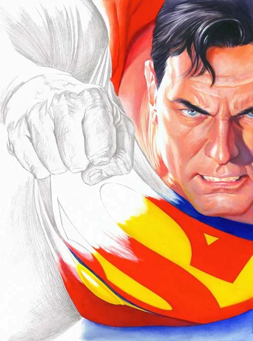 Rough Justice Superman - Choice Fine Art
