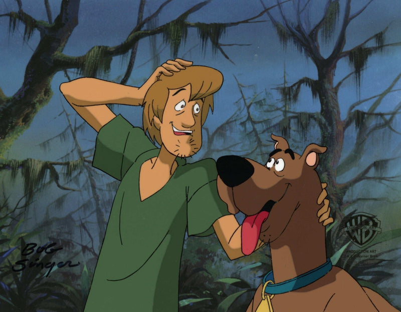 Scooby-Doo on Zombie Island Original Production Cel: Scooby and Shaggy - Choice Fine Art