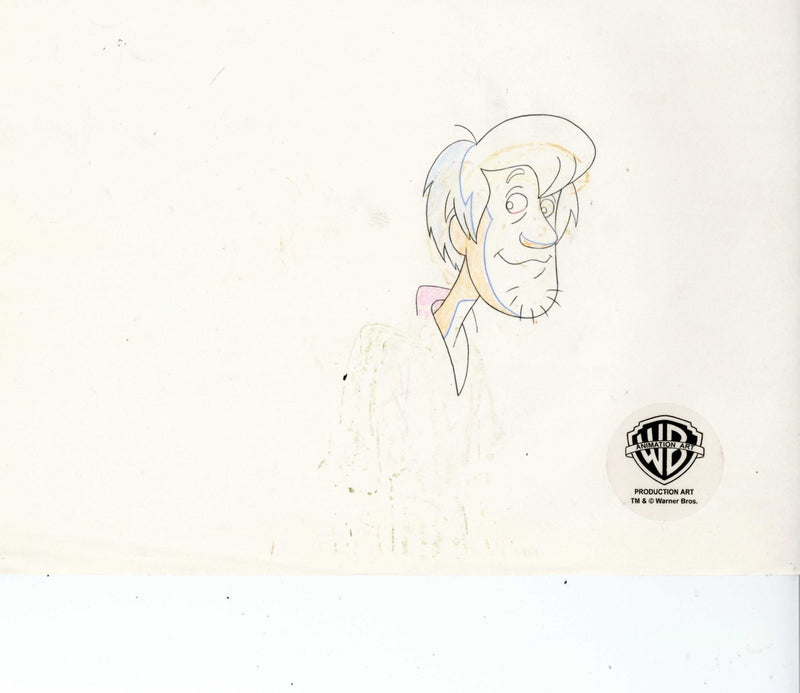 Scooby-Doo on Zombie Island Original Production Cel With Matching Drawing: Scooby and Shaggy - Choice Fine Art