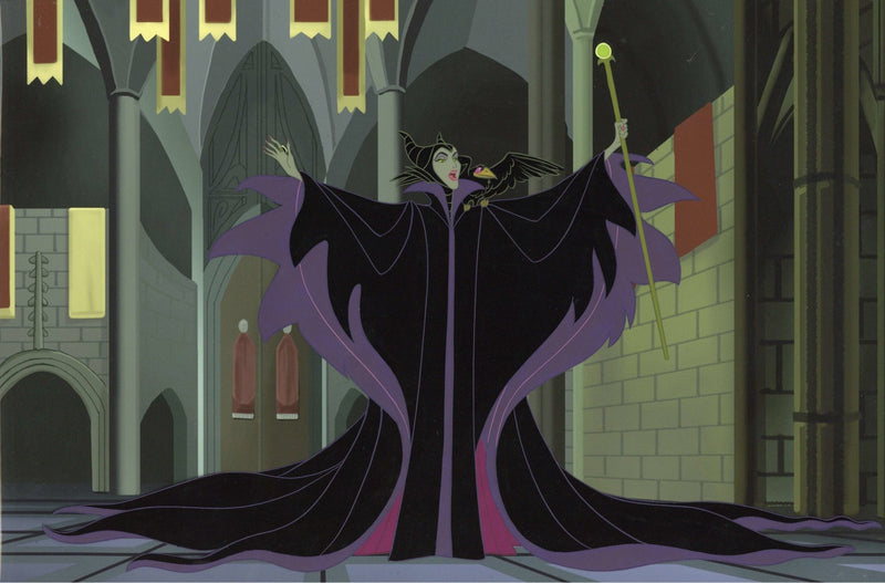 Sleeping Beauty Original Production Cel: Maleficent - Choice Fine Art