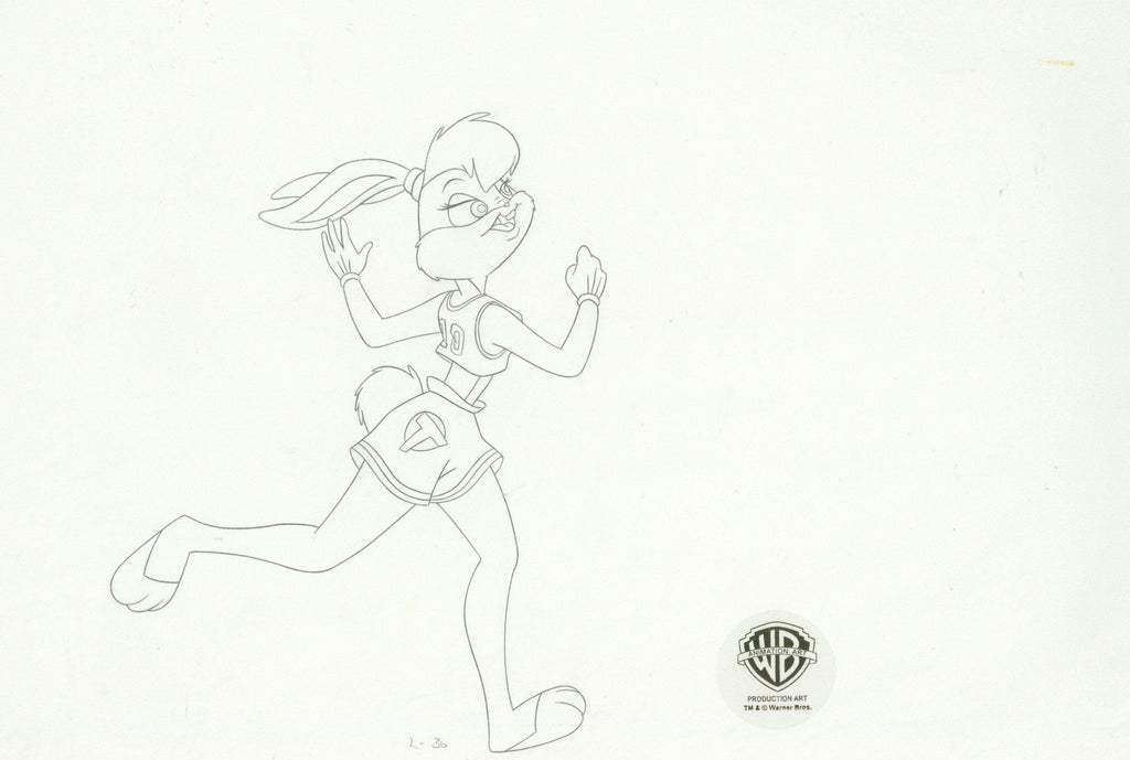 Space Jam Original Production Drawing: Lola Bunny - Choice Fine Art