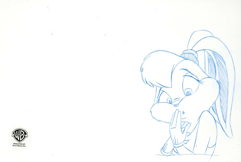 Space Jam Original Production Drawing: Lola Bunny - Choice Fine Art