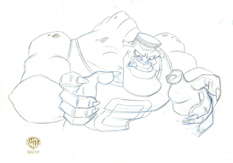 Space Jam Original Production Drawing: Monstar Bang - Choice Fine Art