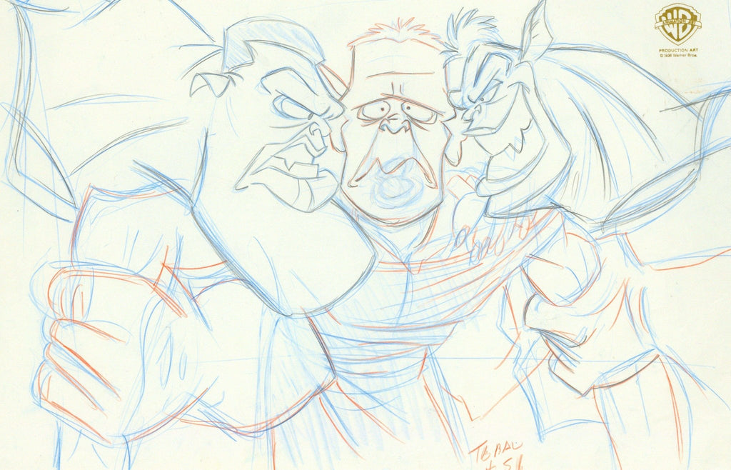 Space Jam Original Production Drawing: Monstars - Choice Fine Art
