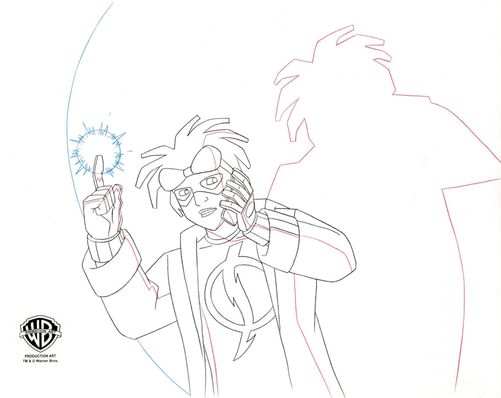 Static Shock Original Production Drawing: Static Shock - Choice Fine Art