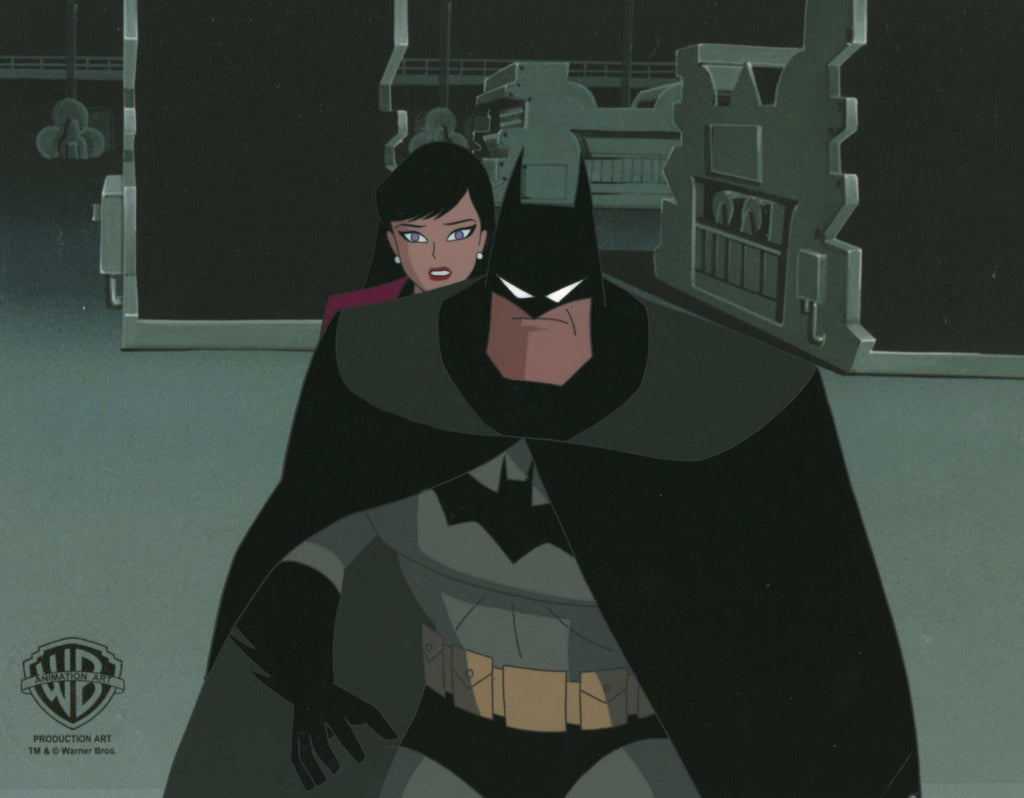 Superman the Animated Series Original Production Cel: Batman and Lois Lane - Choice Fine Art