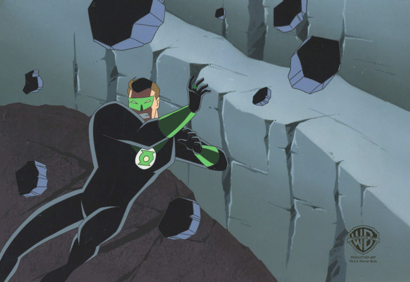 Superman the Animated Series Original Production Cel: Green Lantern