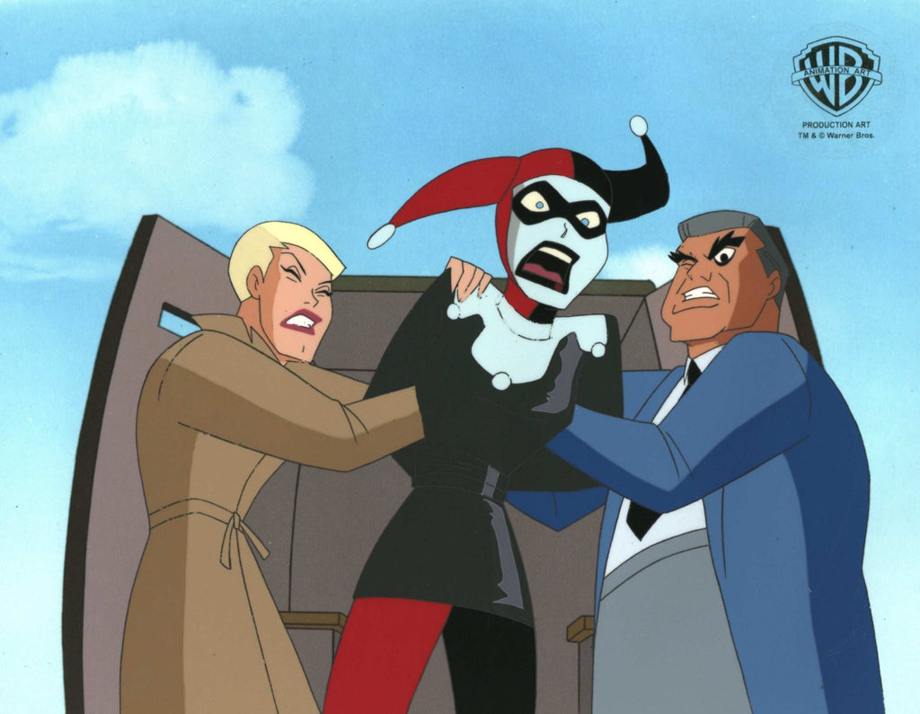 Superman the Animated Series Original Production Cel: Harley Quinn - Choice Fine Art