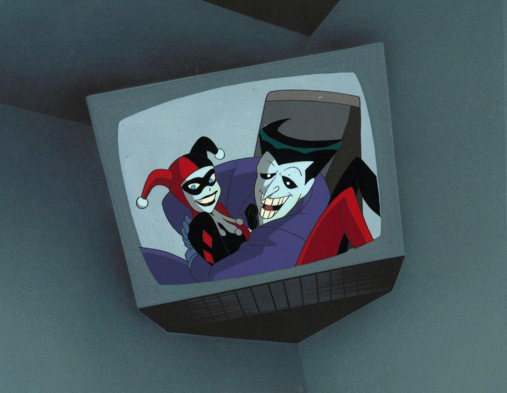 Superman the Animated Series Original Production Cel: Joker and Harley Quinn - Choice Fine Art