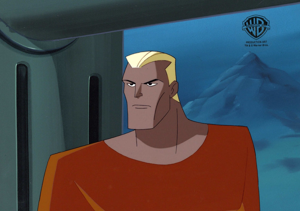 Superman the Animated Series Original Production Cel on Original Background: Aquaman - Choice Fine Art