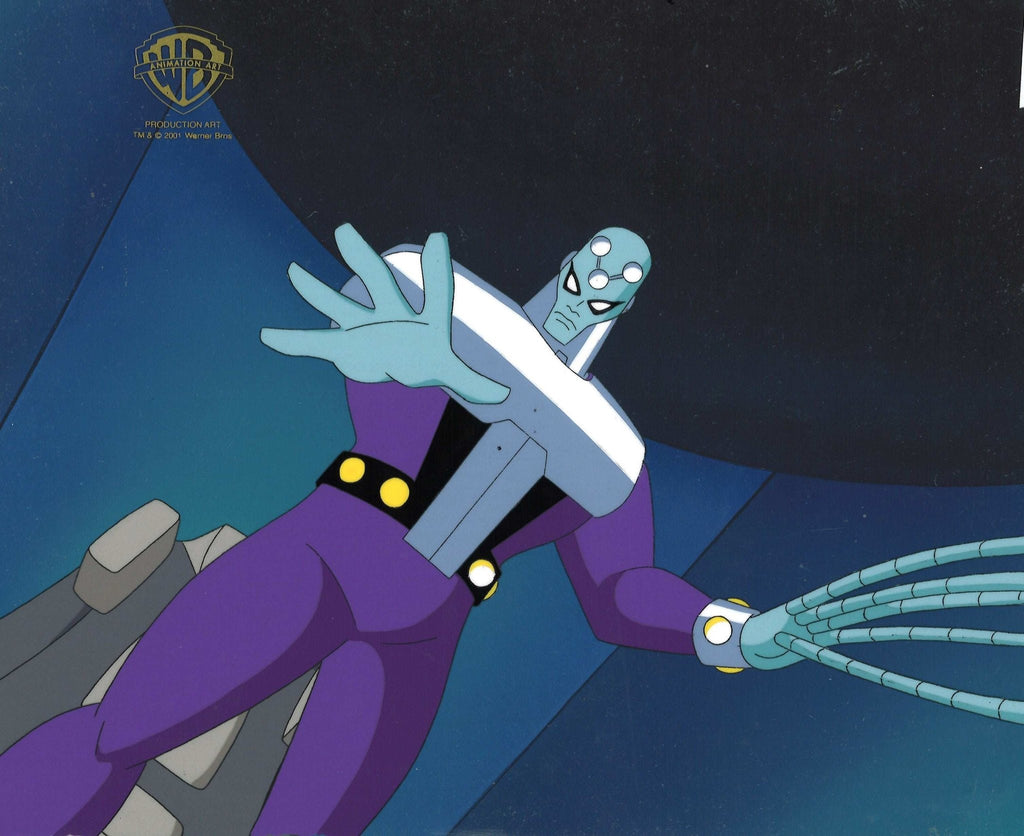 Superman The Animated Series Original Production Cel on Original Background: Brainiac - Choice Fine Art
