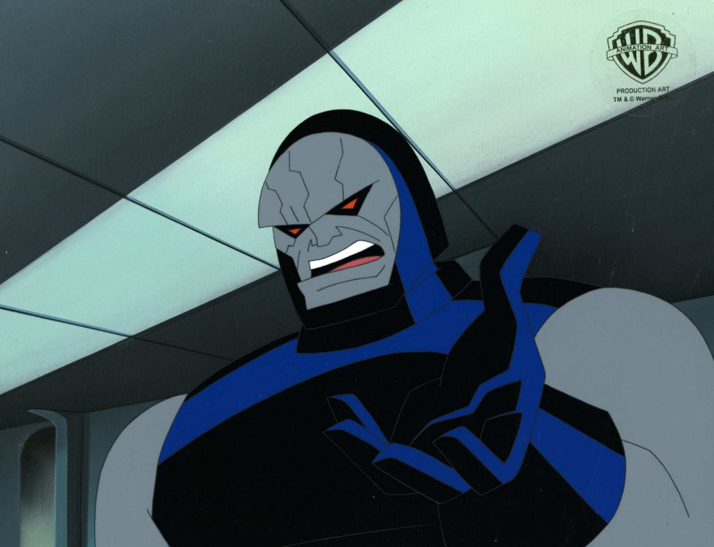 Superman the Animated Series Original Production Cel on Original Background: Darkseid - Choice Fine Art