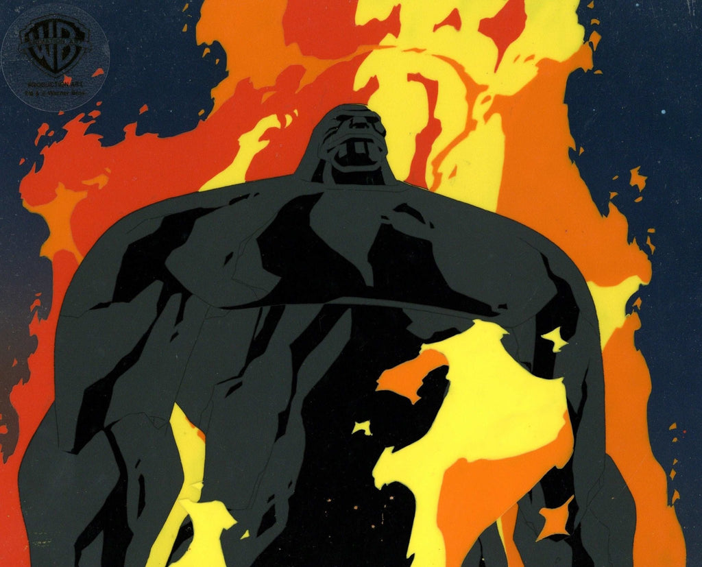Superman the Animated Series Original Production Cel on Original Background: The Creature - Choice Fine Art
