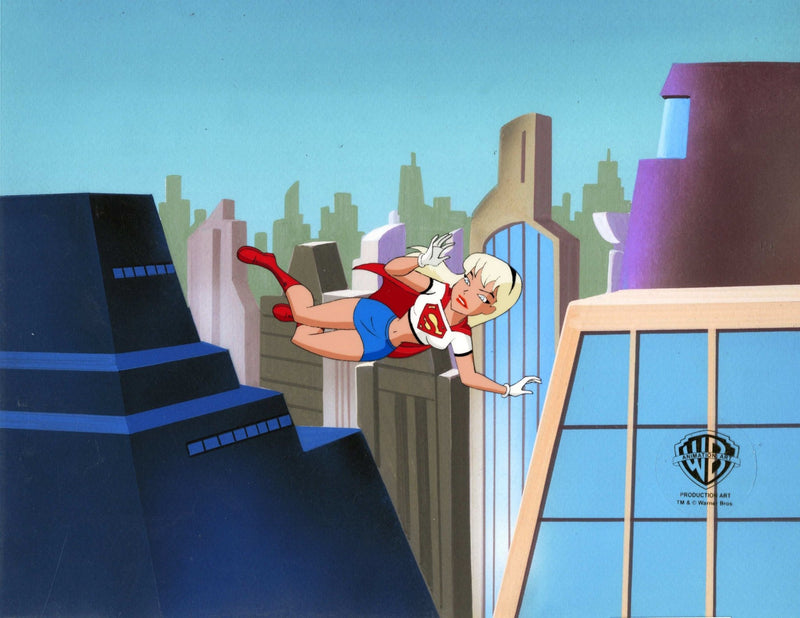 Superman the Animated Series Original Production Cel: Supergirl - Choice Fine Art