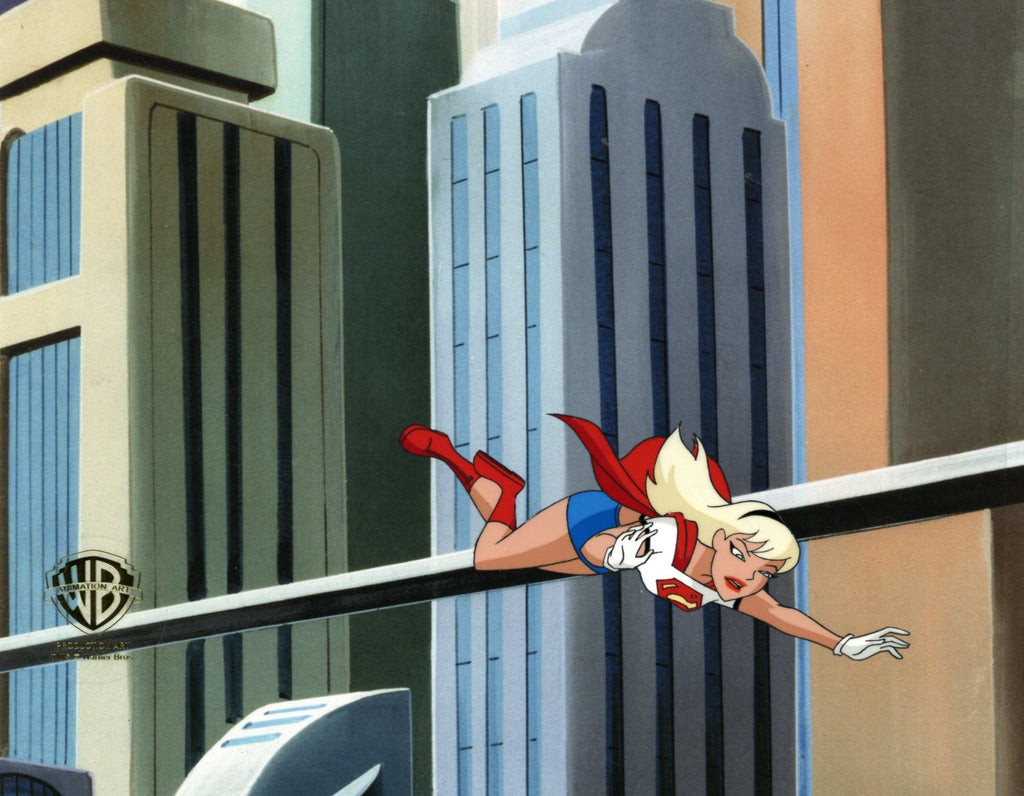 Superman the Animated Series Original Production Cel: Supergirl - Choice Fine Art