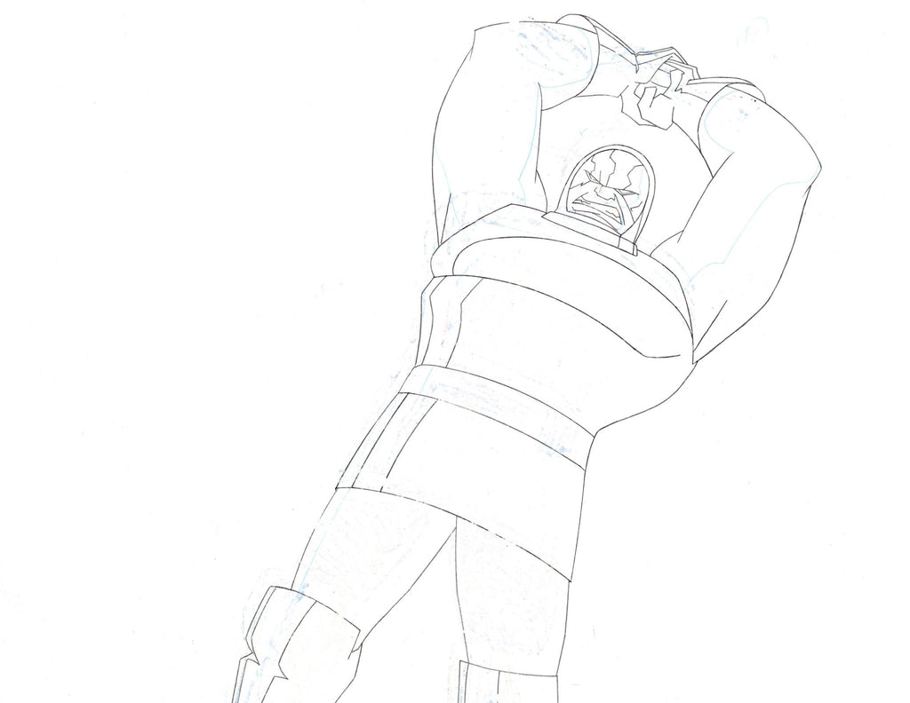 Superman the Animated Series Original Production Drawing: Darkseid - Choice Fine Art