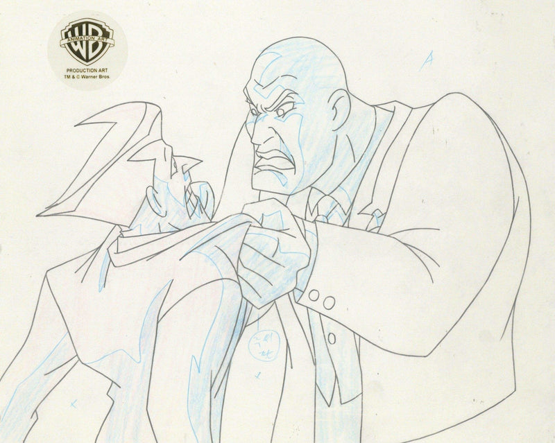 Superman the Animated Series Original Production Drawing: Joker and Lex Luther - Choice Fine Art