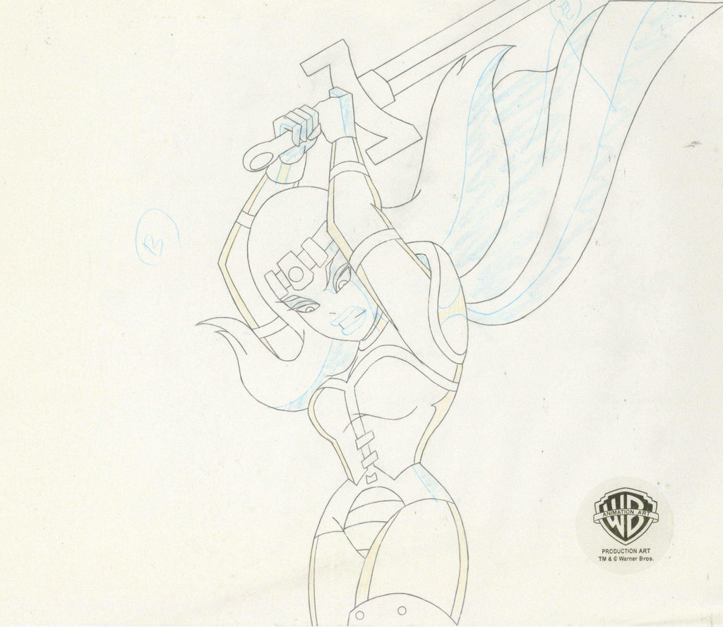Superman the Animated Series Original Production Drawing: Maxima - Choice Fine Art