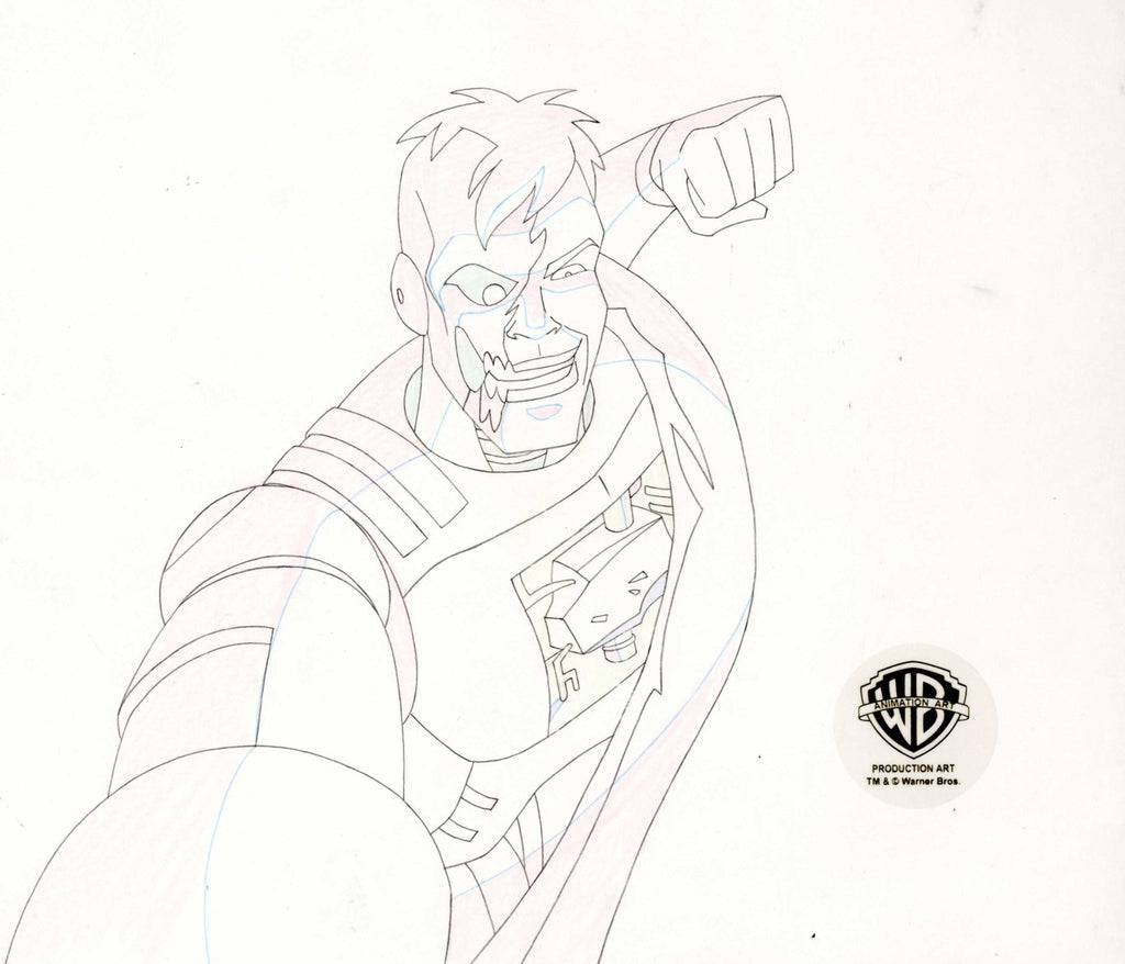 Superman the Animated Series Original Production Drawing: Metallo - Choice Fine Art