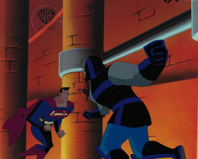 Superman: The Animated Series Production Cel: Superman And Darkseid - Choice Fine Art