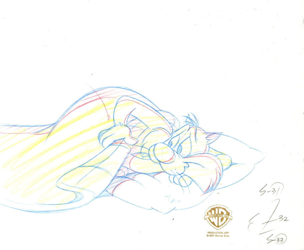 Sylvester and Tweety Mysteries Original Production Drawing: Sylvester - Choice Fine Art