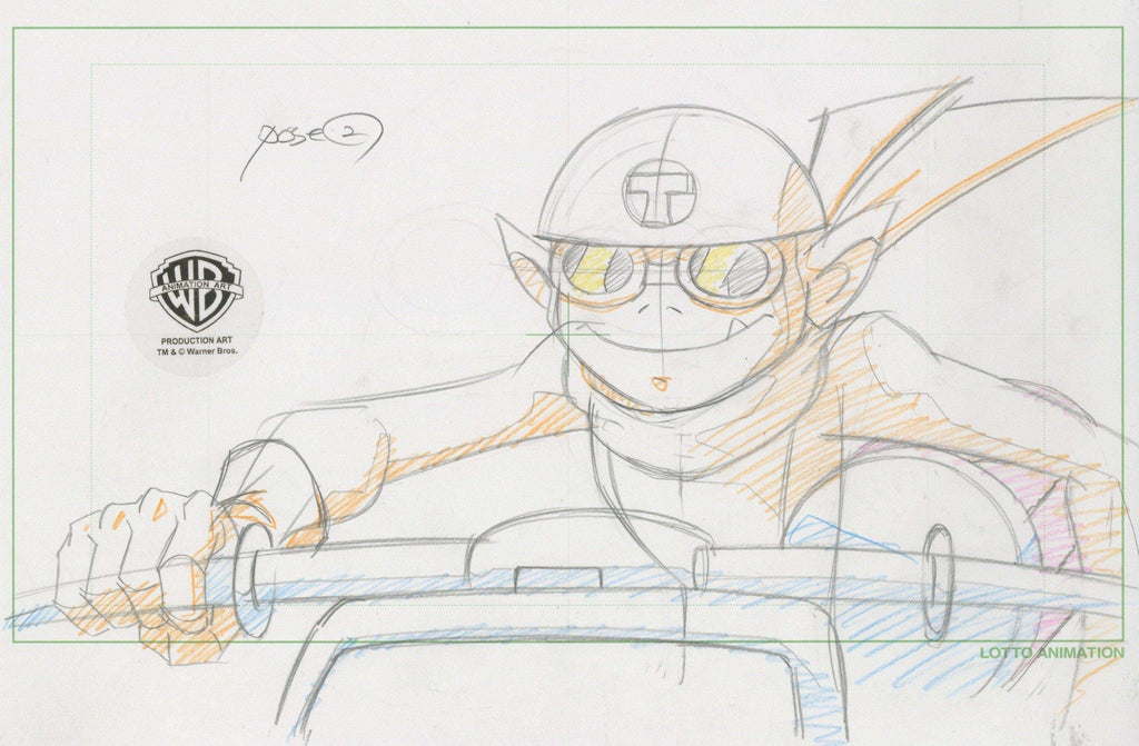 Teen Titans Original Production Drawing: Beast Boy - Choice Fine Art