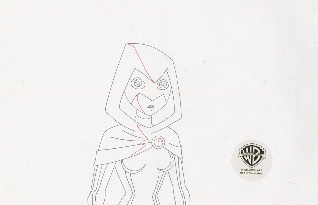 Teen Titans Original Production Drawing: Raven - Choice Fine Art