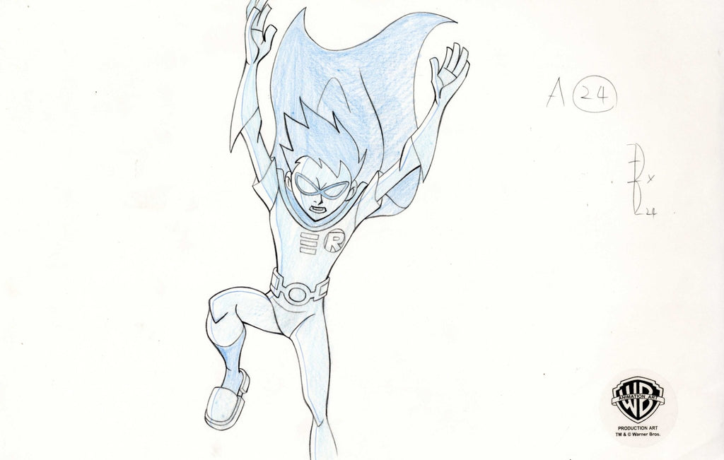 Teen Titans Original Production Drawing: Robin - Choice Fine Art