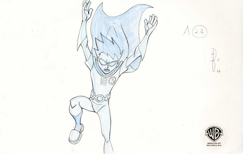 Teen Titans Original Production Drawing: Robin - Choice Fine Art
