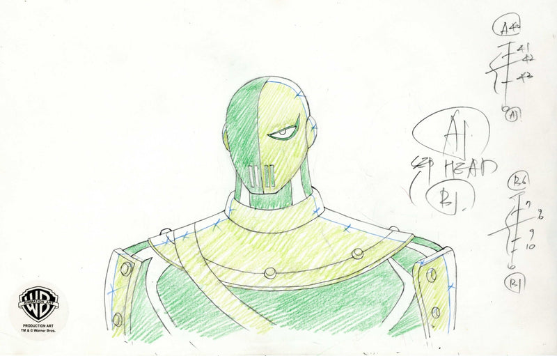 Teen Titans Original Production Drawing: Slade - Choice Fine Art