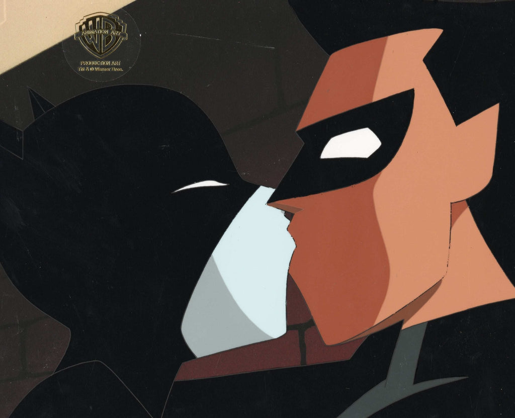 The New Batman Adventures Original Production Cel: Catwoman, Nightwing - Choice Fine Art