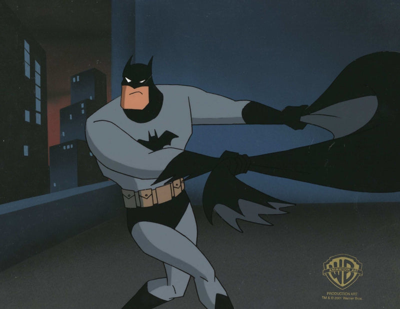 The New Batman Adventures Original Production Cel on Original Background: Batman - Choice Fine Art