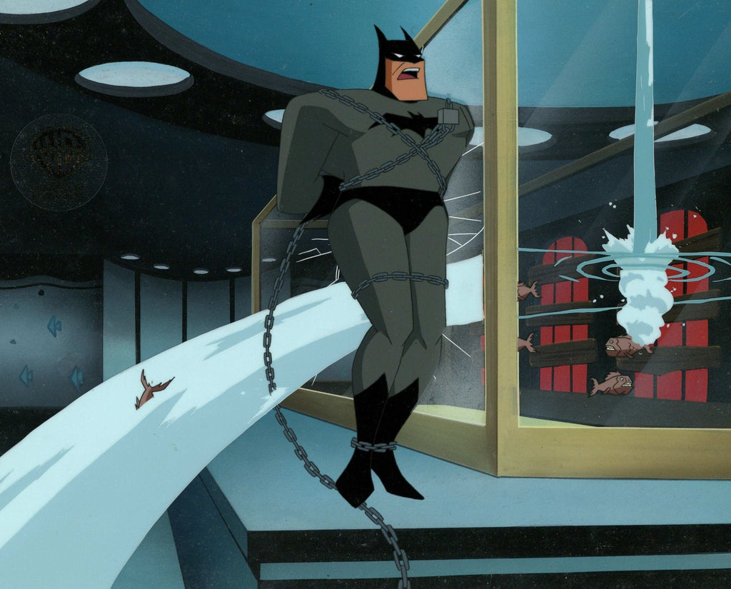 The New Batman Adventures Original Production Cel On Original Background: Batman - Choice Fine Art