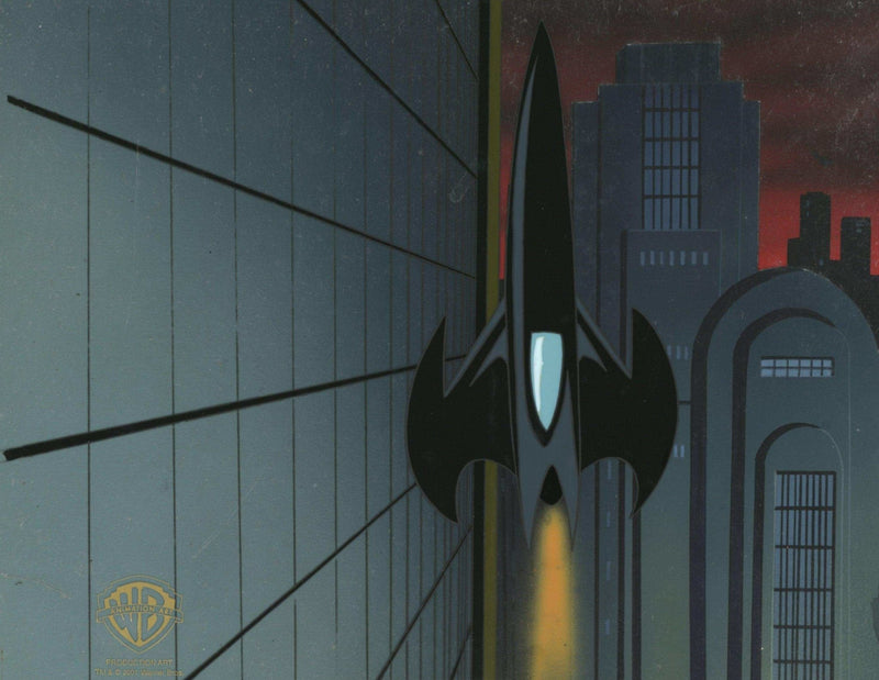 The New Batman Adventures Original Production Cel on Original Background: Batwing - Choice Fine Art