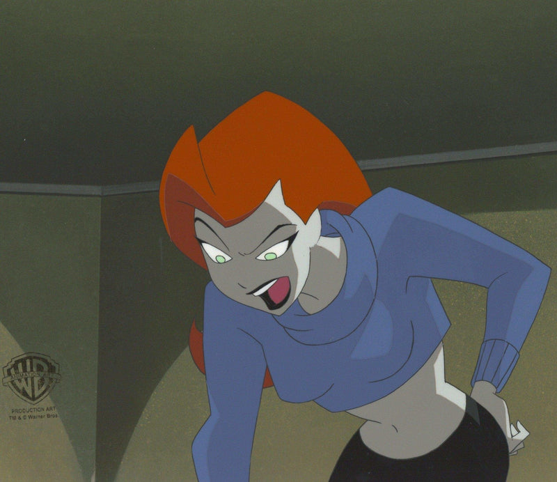 The New Batman Adventures Original Production Cel: Poison Ivy - Choice Fine Art