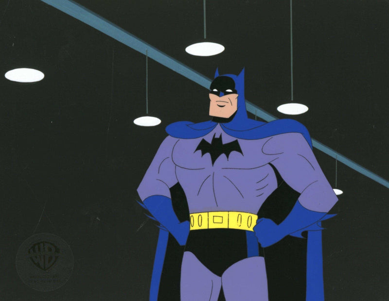 The New Batman Adventures Original Production Cel With Matching Drawing: Batman - Choice Fine Art