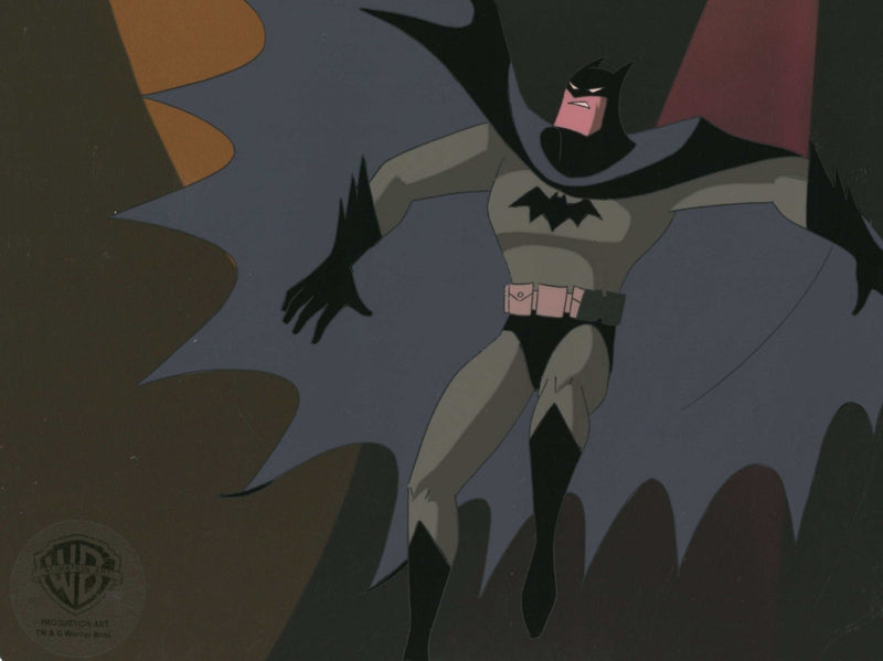 The New Batman Adventures Original Production Cel With Matching Drawing: Batman - Choice Fine Art