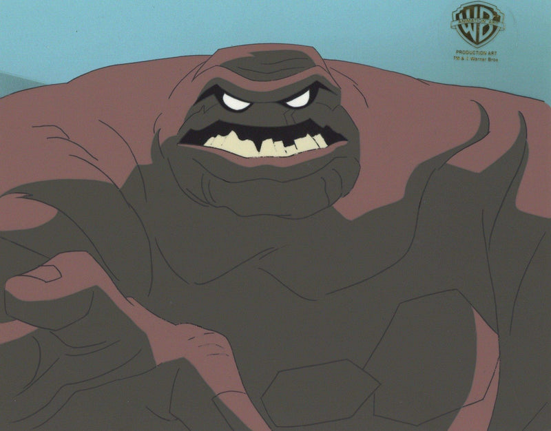 The New Batman Adventures Original Production Cel with Matching Drawing: Clayface - Choice Fine Art
