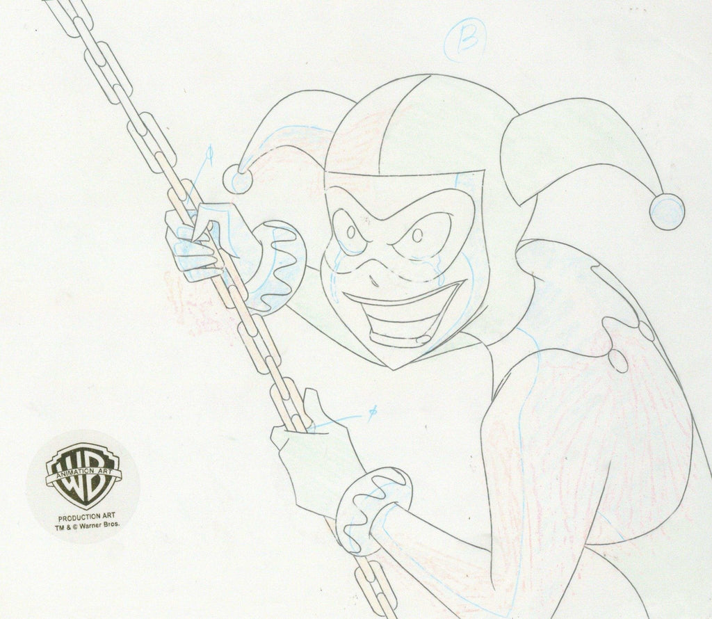 The New Batman Adventures Original Production Drawing: Harley Quinn - Choice Fine Art